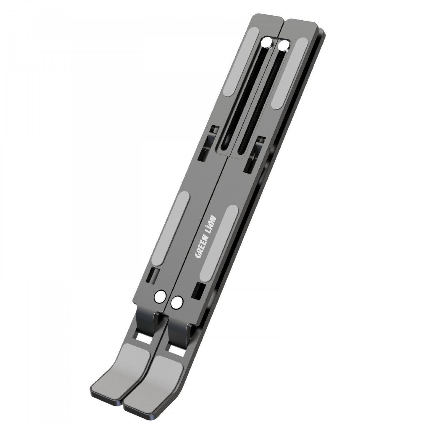 Green X-Foldable Laptop Stander - Gray