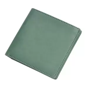 FIS Wallet Italian PU 10x10.5cm, Green - FSPQWALLETPUGR