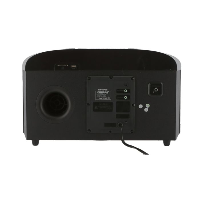 Geepas 4 Integrated Speaker System - 40000 Watts PMPO, Booming Bass, RGB Light, USB, Bluetooth & Multiple-Devise, Led Display | Ideal For Party, Functions For Indoor & Outdoor | 2 Years Warranty