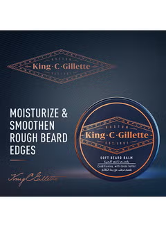 King C Soft, Beard Balm And Deep, Conditioning With Cocoa, Butter 100ml