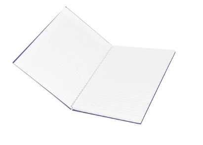 5-Piece FIS Spiral Hard Cover Notebook Single Line A4, 100-Sheets - FSNBSA41905