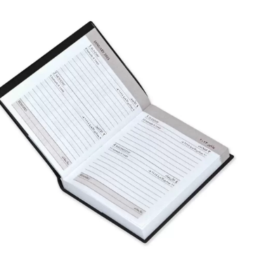 FIS 2023 Pocket Diary Arabic English With Pvc Soft Cover Black -FSDI09AE23BK
