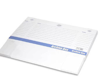 FIS Pack of 5 Archival Storage Box, Size : 34.2 x 27 cm