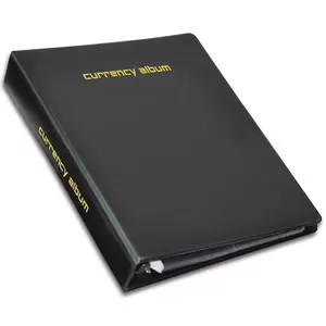 FIS Currency Album Dark Brown Color, 26 x 31.5 cm - FSHOCA37