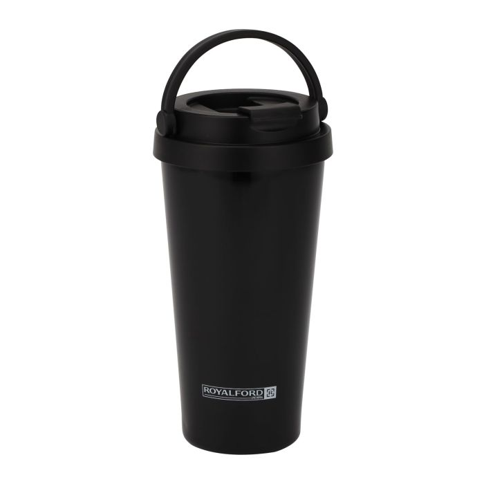 Royalford 450 ML / 15.2oz Stainless Steel Vacuum Tumbler- RF11249| High-Quality Vacuum Insulation Preserves The Flavor And Freshness| Portable, Leak-Resistant And Light-Weight| Suitable For Indoor And