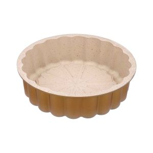 Royalford Elegant Bundt Cake Pan - Aluminum - Multicolor