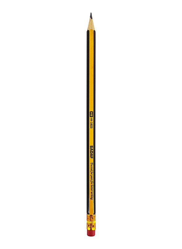 SADAF 1623 PENCIL MORE SHARP YELLOW/BLACK