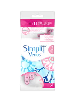 Simply Venus Disposable Razors 5 piece