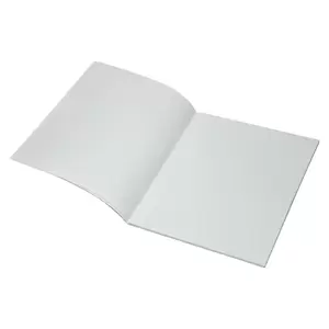 FIS Exercise Books Plain, 80 Pages, Pack of 12 Pieces, 16.5 x 21 cm Size - FSEBP80N