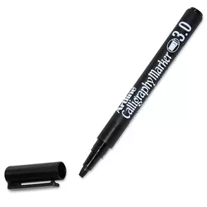 Artline Calligraphy Marker Pack of 12 Black 3.0mm - ARMKEK-813BK