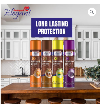 Furniture Polish Assorted Pack of 4