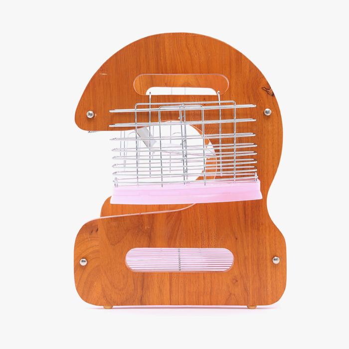 Kitchen 2 Tier Stainless Steel Dish Drainer Rack Utensil Holder, Drying Rack, With Plastic Trays & Organization Shelf Compact, Durable & Easy To Assemble Strong Wooden Stands