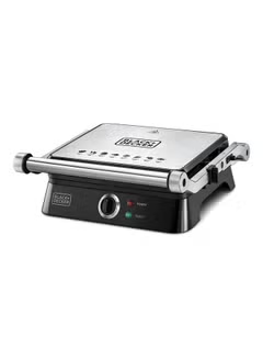 Contact Grill With Full Flat Grill For Barbeque, 1400.0 W CG1400-B5, Black