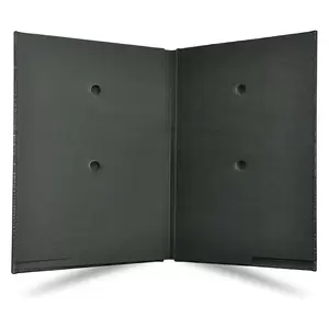 FIS Signature Book, Italian PU Material Cover, 18 Sheets with Gift Box, Black Color, 240 x 340 mm - FSCL18BKD2