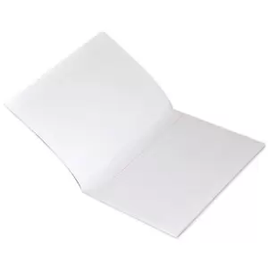 FIS Exercise Book, Pack of 12, Size:16.5 X 21 cm, 100 Pages, Single Line, 1 Side Plain with Margin - FSEBPSL100N