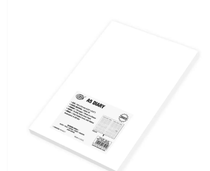 FIS Diary 2023 English (1-Week at a glance) A5, Italian PU, 1-Side Padded, Brown - FSDI78EP23BR