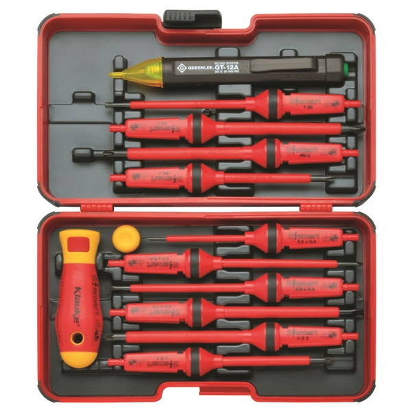 KLAUKE KL301IS KLAUKE E-SMART BOX 13-PCE. INSULATED SCREW DRIVER SET