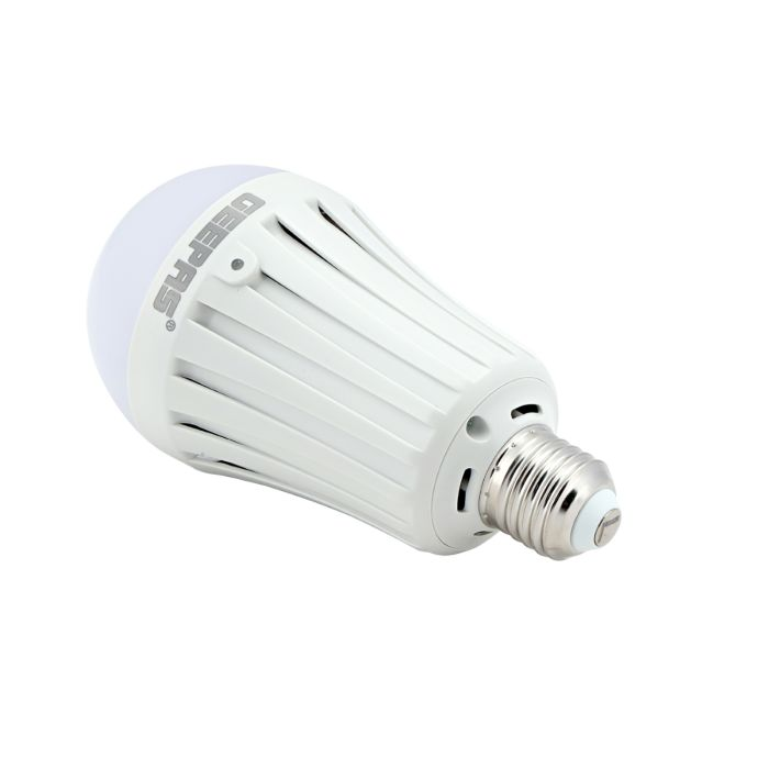 Geepas 18 Pcs Led Bulb - Energy Saving Auto AC/DC Operation Rechargeable Battery With Overcharge & Over-Discharge Protection | Led Indicator Light | Ideal Room, Porch, Garden And Outdoor | 2 Years War