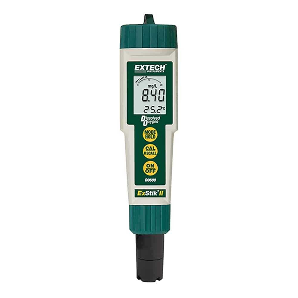 Waterproof Exstik II Dissolved Oxygen Meter, 0 To 20.00 Ppm