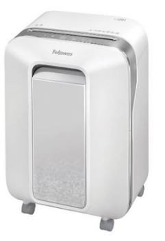 Fellowes LX201 Micro Cut Shredder, White