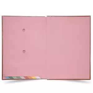 FIS Signature Book, Vinyl Material Cover, 20 Sheets, Inside Sheets, Brown Color, 240 x 340 mm - FSCL20-10C