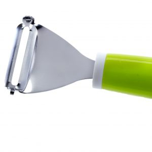 Royalford Professional Y Peeler - Stainless Steel - Green - RF6302