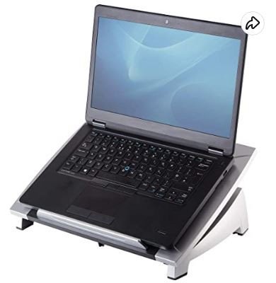 Fellowes Laptop Riser FEL 8032001, Black / Silver