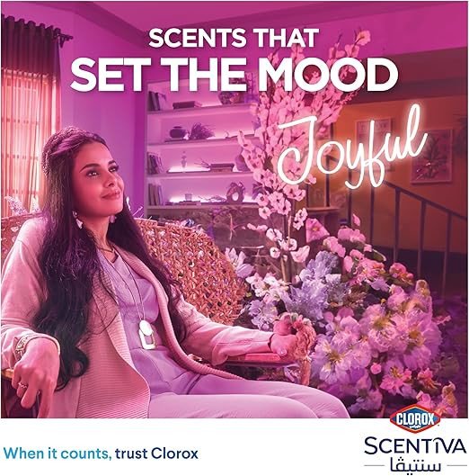 Clorox Scentiva Disinfectant Floor Cleaner 1.5L, Japanese Spring Blossom, Kills 99.9% of Viruses and Bacteria, Bleach Free