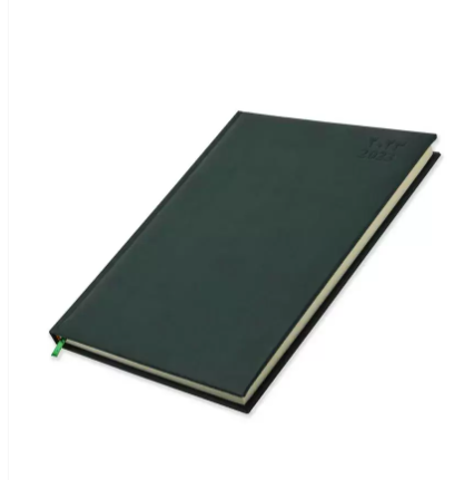 FIS A4 Diary 2023 Arabic/English (Saturday & Sunday Combined) Green - FSDI47AEP23GR