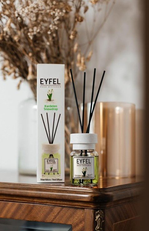 Eyfel Reed Diffuser 120ml - Snowdrop