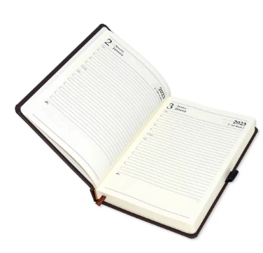 FIS Diary 2023 (English) A5, Green - FSDI84E23GR