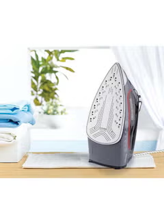 Steam Iron with Ceramic Soleplate/Anti-Drip/Auto Shut-Off/Self Clean Function 380.0 ml 2200.0 W IN2050-B5 Grey/Black