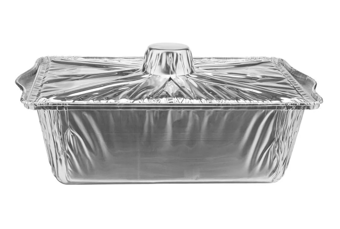 Aluminum Rectangular Pot With Lid 100 Set