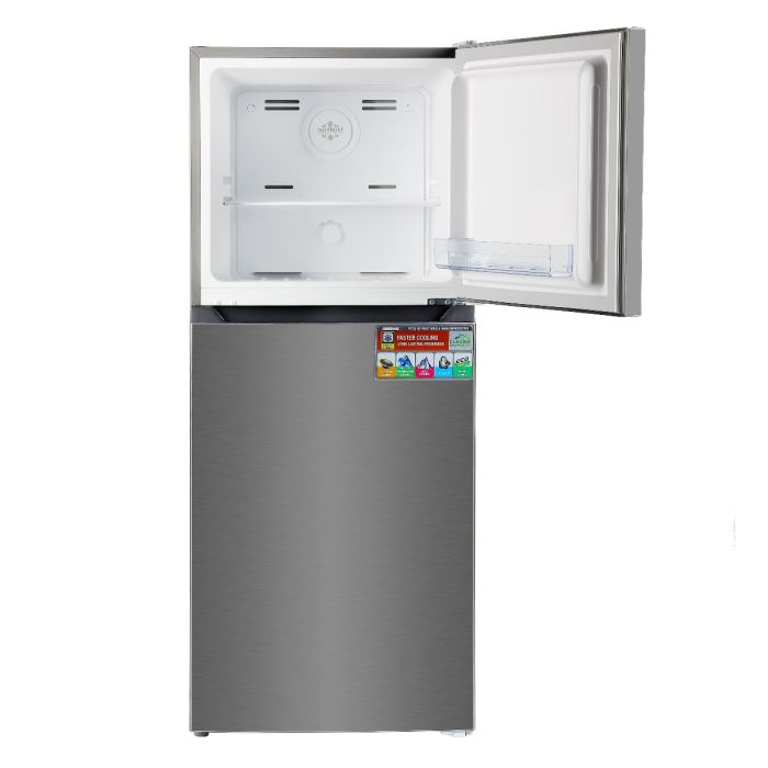 Geepas Double Door Total No-Frost Refrigerator- GRF2522SXN| Multi-Airflow With Faster And Deep Cooling