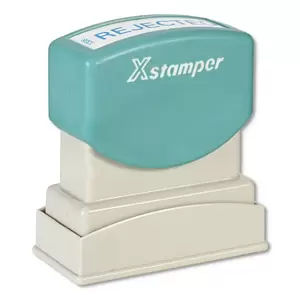 Artline X-Stamper "REJECTED" for Office Business Supplies, Ink Blue - ARXTCXB1308