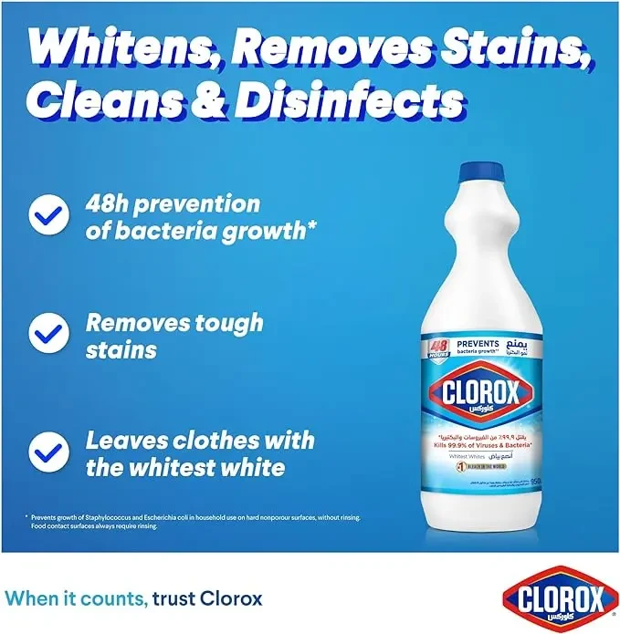 Clorox Liquid Bleach 18 x 950ml