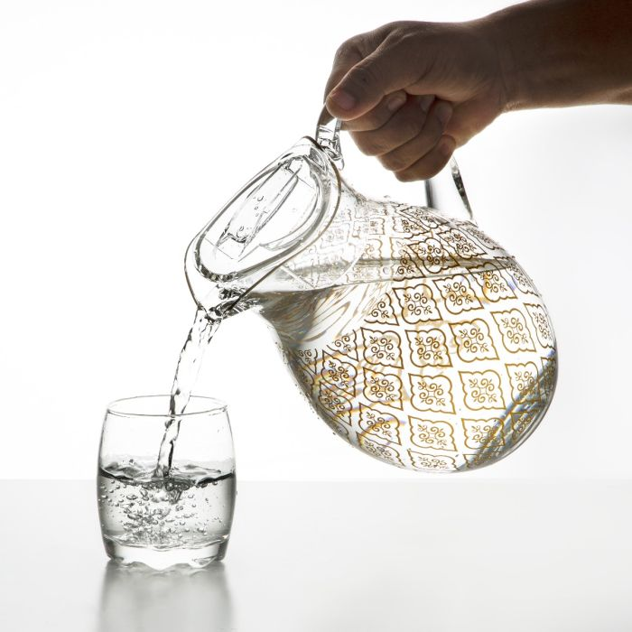 Alyssa Acrylic Water Jug, 2.1L Capacity, RF10164, BPA Free, Freezer Safe, Top Rack Dishwasher Safe, Portable Multi-Purpose Jug For Water