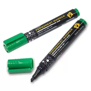 Fis Fis Permanent Markers - Broad 12 Pieces (green) - FSMKPB04GR