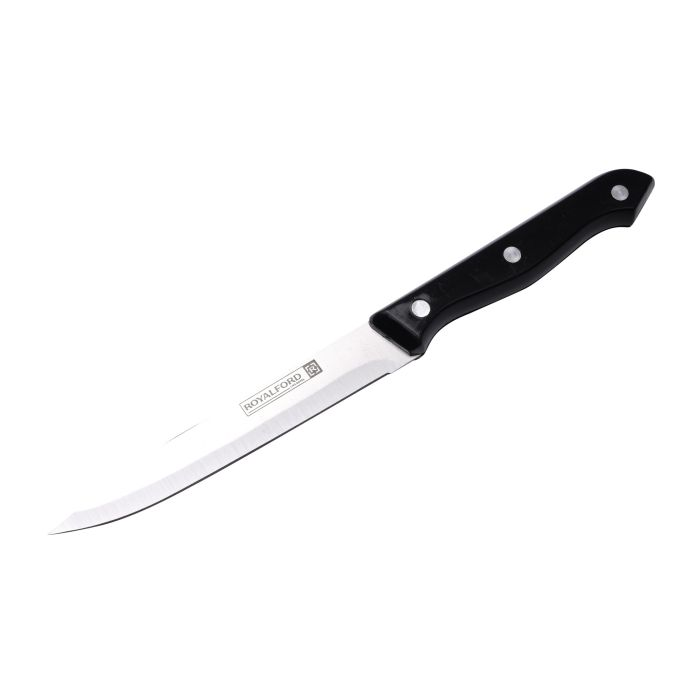 Royalford RF7826 4 Piece Kitchen Tool With Wooden Cutting Board - Multi-Colour, Cutting Vegetable Meat | Ideal For Chopping, Slicing, Mincing, Dicing, Peeling & More