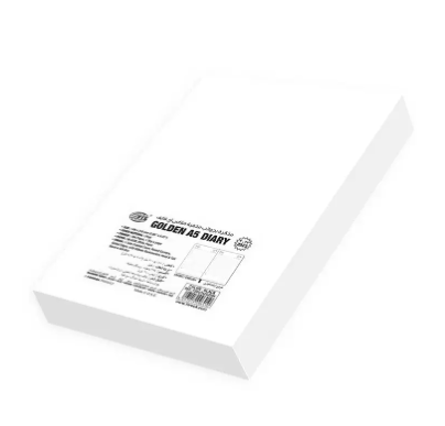 FIS Golden Diary 2023 (Arabic/English) Black, A5 - FSDI23AEG23BK