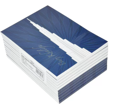 10-Piece FIS Burj Khalifa Writing Bad A5, 80-Sheets - FSPDEA580BUK