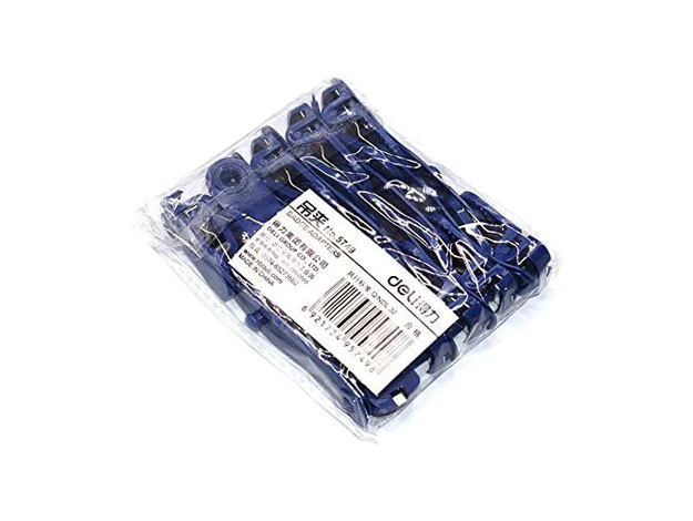 Deli 5749 Badge Clip (Pack of 10)