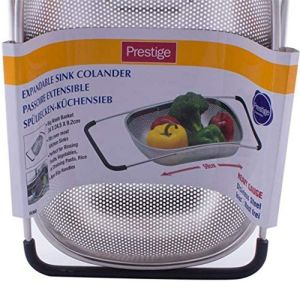 Prestige Sink Colander PR8060 - Stainless Steel - Silver