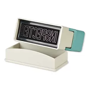 Artline X-Stamper "INSPECTED" for Office Business Supplies, Ink Blue - ARXTCXB1009