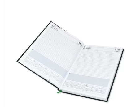 FIS Diary 2023 (English) Maroon, A4 - FSDI41E23MR