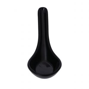 Royalford Iva Soup Spoon - Melamine - Black