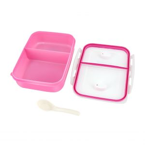 Royalford Air Tight Lunch Box - Plastic - Pink - RF4398PN