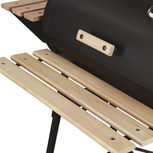 Royalford Barbecue Stand With Grill - Stainless Steel - Multicolour