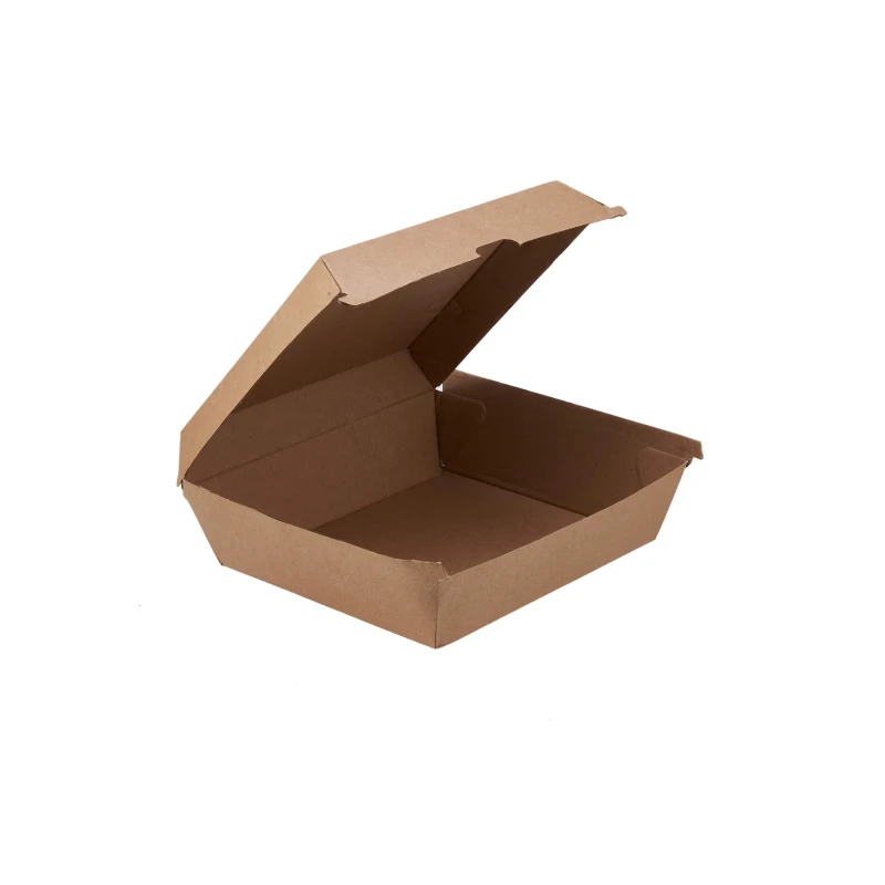 Kraft Flute Dinner Box 17.8X16X8 cm 150 Pieces