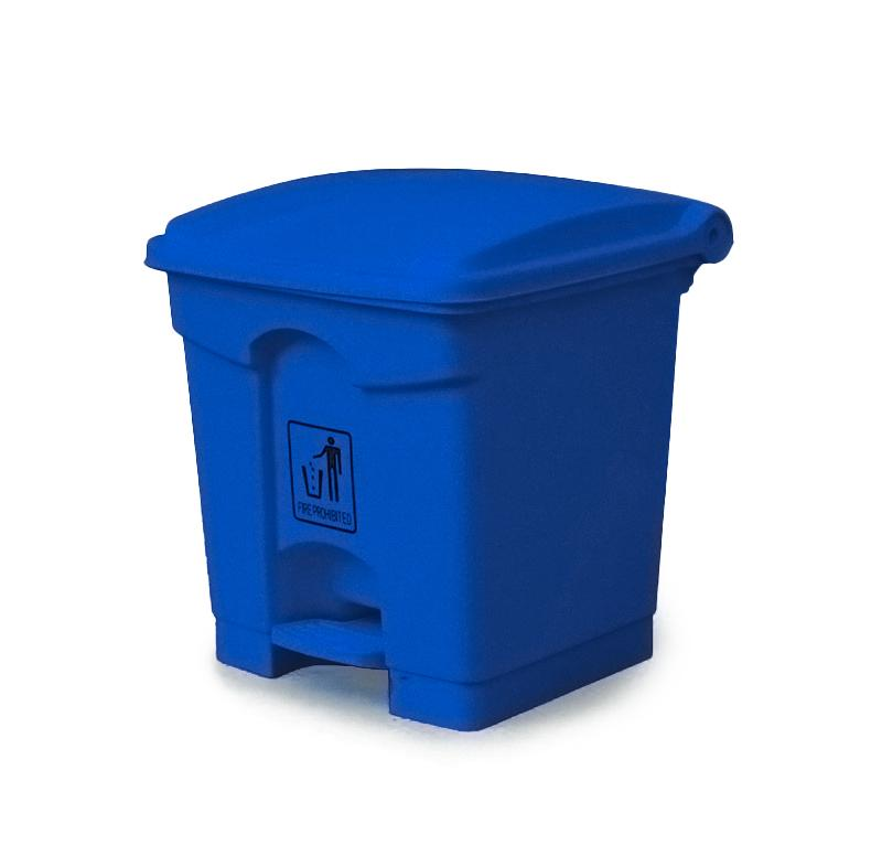 EK Plastic Garbage Bin | 30LTR | BLUE